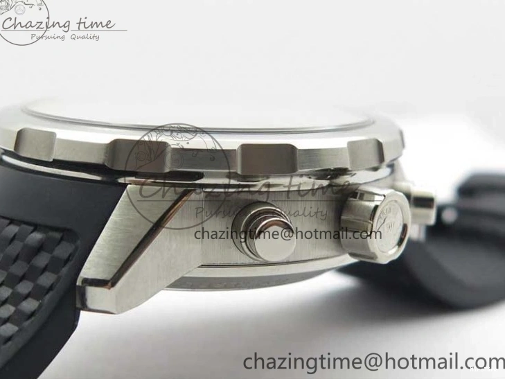 MIROTIME 0111 Aquatimer Chrono IW376803 V6F 1:1 Best Edition Blue Dial on Ruber Strap A Neat 7083